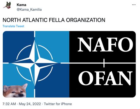 what is nafo|NAFO / North Atlantic Fella Organization